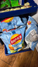 乐事（Lay's）薯片 青柠味 135克*7包 休闲零食 膨化食品 实拍图