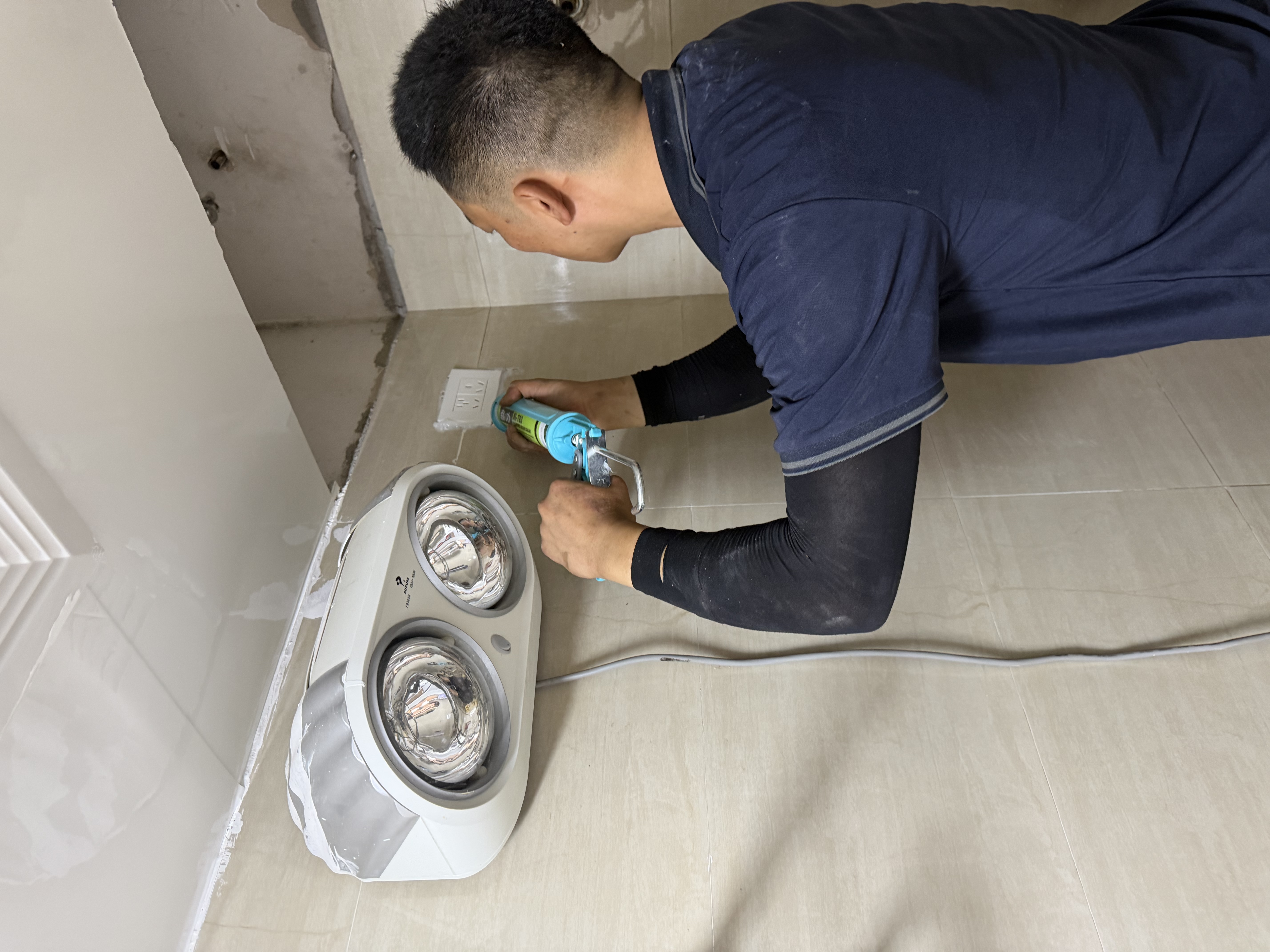 海尔净肤洗BK3S电热水器60升 国家补贴双胆扁桶小体积AI节能家用3300W变频速热京东自营上门安装 实拍图