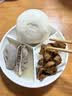 licheers分格蒸盘陶瓷三分格电饭锅圆形蒸盘婴儿宝宝辅食一锅出蒸碗 实拍图