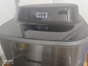 美的（Midea）0涂层钛钢智烤双显空气炸锅双热源免翻不锈钢空气炸锅蒸烤一体2026新款 家用大容量6.5L KZC6555J 实拍图