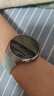 华为HUAWEI WATCH 5 42mm基础款不锈钢表壳极光绿氟橡胶表带X-TAP智感窗eSIM通话手表 实拍图