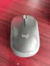 罗技（Logitech）M185鼠标 无线鼠标 办公鼠标 对称鼠标 黑色蓝边 带无线2.4G接收器 实拍图