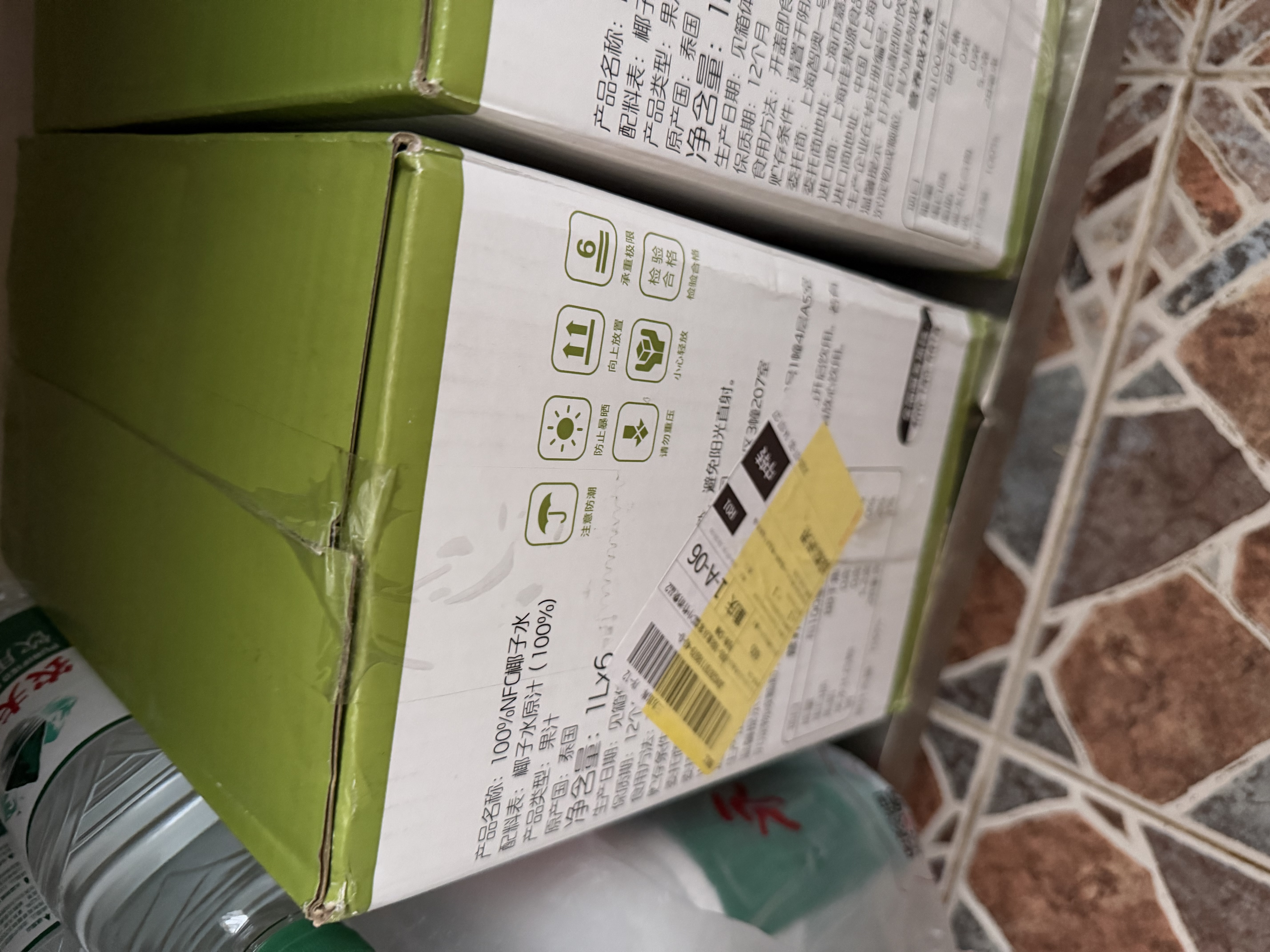 1号会员店NFC椰子水天然电解质0脂果汁椰青椰汁椰树原汁水饮料1L*6*2整箱装 实拍图