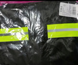 乐优佰易 反光成人雨衣套装分体式 C牛津布单帽檐 XL 防暴雨含雨裤骑车交通 实拍图