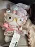 正版hellokitty包包挂件毛绒玩偶生日礼物送女生闺蜜圣诞节礼物 小粉厨师kitty+礼袋【正版】 实拍图