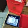 CS中国白银 999足银女龙凤福中老年实心推拉银镯子送妈妈生日礼物 凤凰送福手镯【35g】 实拍图