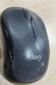 罗技（Logitech）M220 轻音鼠标 无线鼠标 办公鼠标 对称鼠标 带无线微型接收器 灰黑色 实拍图