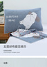 金号A类纯棉枕巾五层纱布宿舍家用床上用品学生枕头巾单条装 76*52cm 实拍图