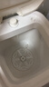 VCJ洗衣机半全自动迷你洗衣机小型洗脱一体小型家用母婴内衣裤洗袜子神器儿童单身人宿舍出租房 6.5KG升级款【蓝光抑菌*定时快洗】白 实拍图