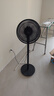 美的（Midea）【超级单品】七叶轻音立式电风扇家用柔风落地扇台式桌面小型风扇大风量节能摇头宿舍电扇 SAF30AB 实拍图