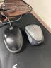 罗技（Logitech）M235 鼠标 无线鼠标 办公鼠标 对称鼠标 黑色 带无线2.4G接收器 实拍图