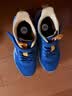 361°儿童运动鞋男女童(3-12岁)防撞鞋头密网休闲跑鞋 蓝35 实拍图