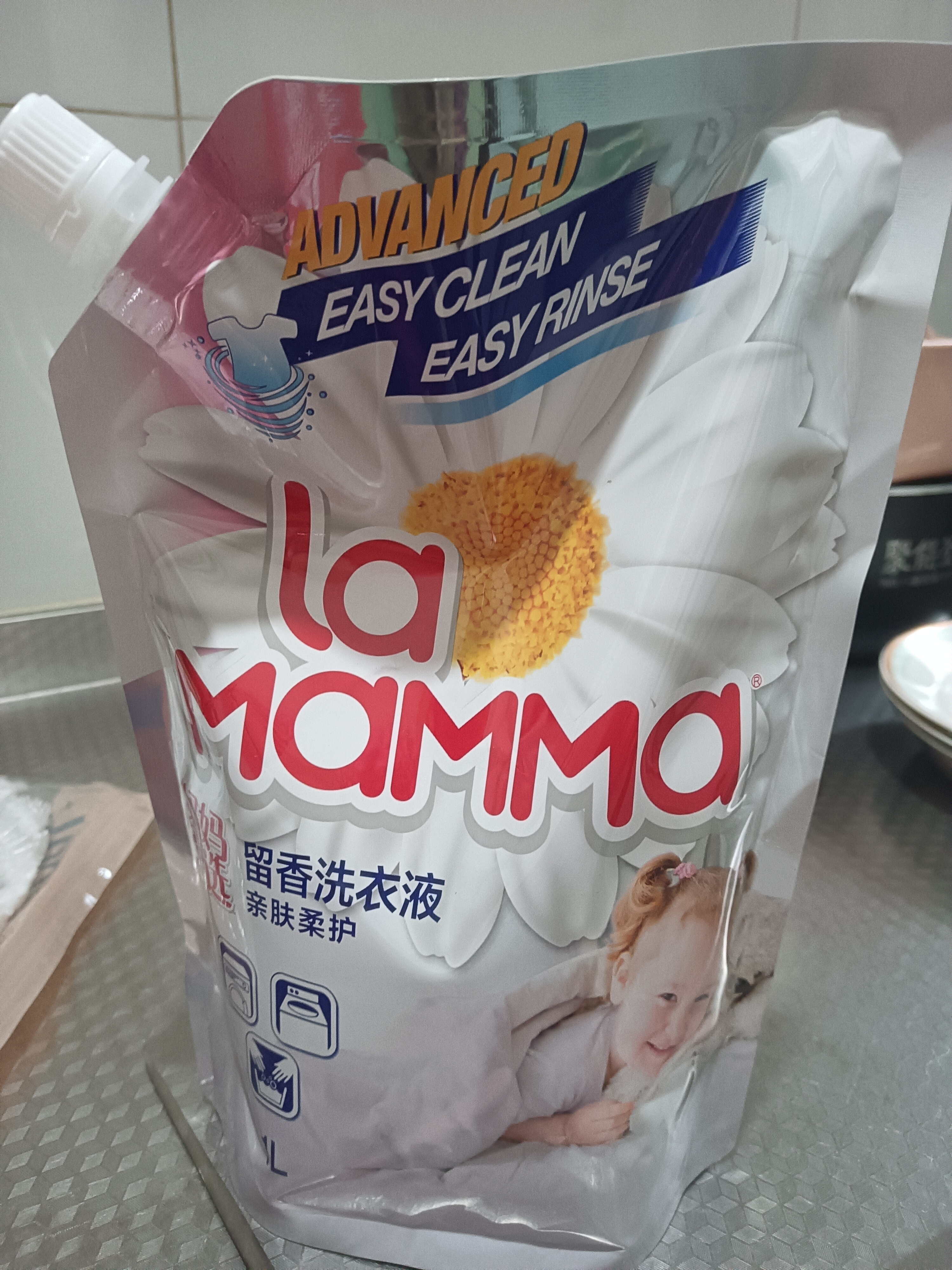 威露士清可新洗衣液柠檬香20.24斤（瓶2L+1L+袋1L*7+消毒液60ml*2）除螨 实拍图
