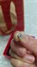 中国黄金（CHINA GOLD）足银双蝴蝶耳钉女2026新款养耳洞耳饰耳环生日礼物送女友老婆 足银*蝴蝶银耳钉 实拍图