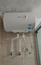 美的（Midea）60升电热水器2100W节能省电速热出租屋双重杀菌加长防电墙F60-21WA1 实拍图