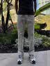 主意范软壳冲锋裤男侧边拉链速干冰丝裤子男夏弹力直筒工装户外登山长裤 AX01327犀牛白（升级版） XL 130-145斤 实拍图