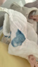 全棉时代 婴儿浴巾 新生儿童6层水洗纱布浴巾纯棉狮子飞机蓝115*115cm 实拍图