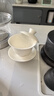京东京造 茶杯盖碗  360°旋转可悬停功夫泡茶盖碗茶具羊脂玉瓷薄胎150ml 实拍图