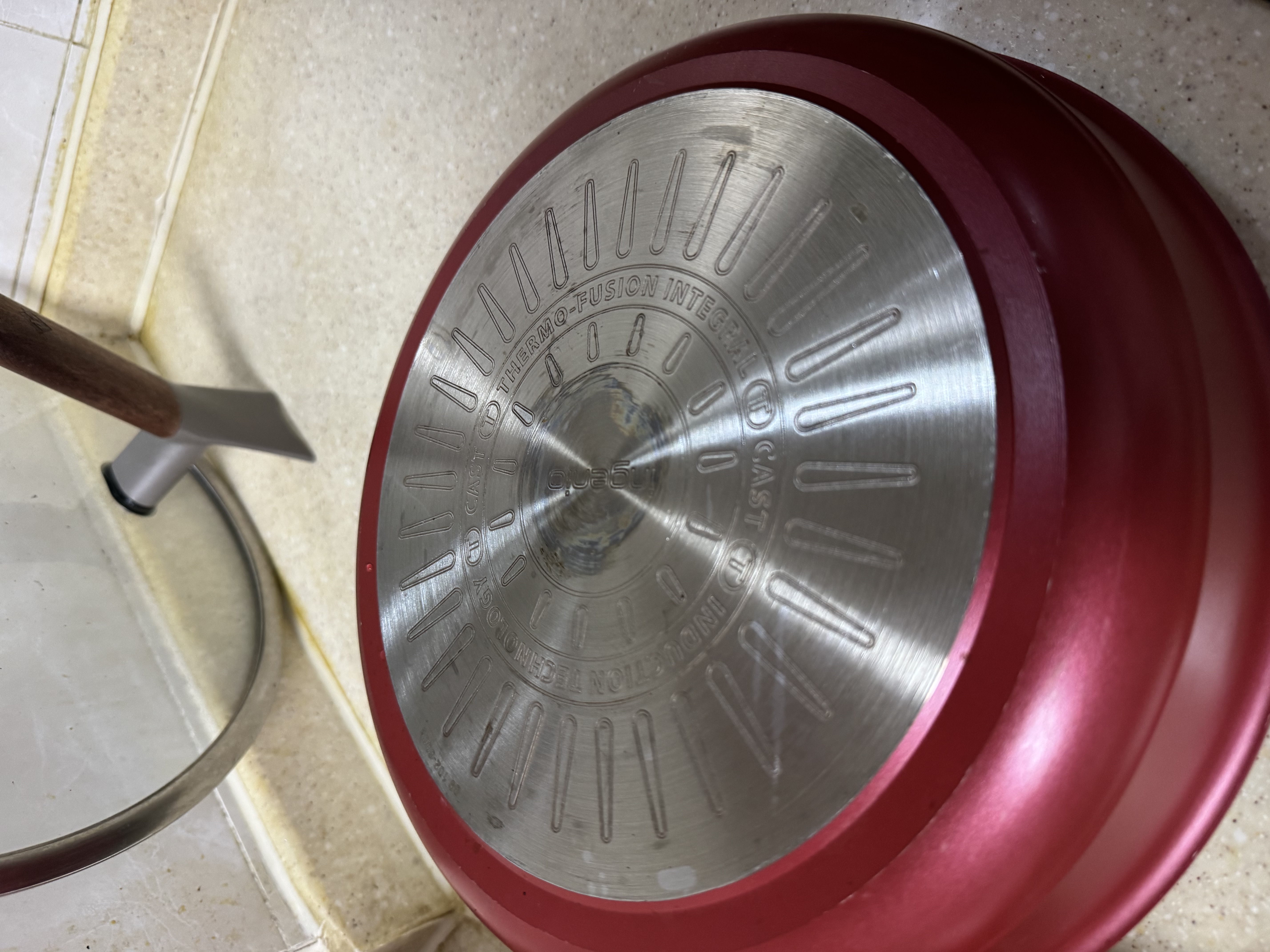 特福（Tefal）可拆卸煎锅26cm可变烤盘餐具电磁炉烤箱通用有钛不粘锅可进洗碗机 实拍图