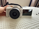 Canon七夕礼物佳能r50入门级微单反 半画幅数码相机 4k美颜小巧便携送礼物 R50 白色套机 【咨询客服 下单更优惠】 套餐一【128G内存卡~摄影包+备用电池+卡通礼】 实拍图