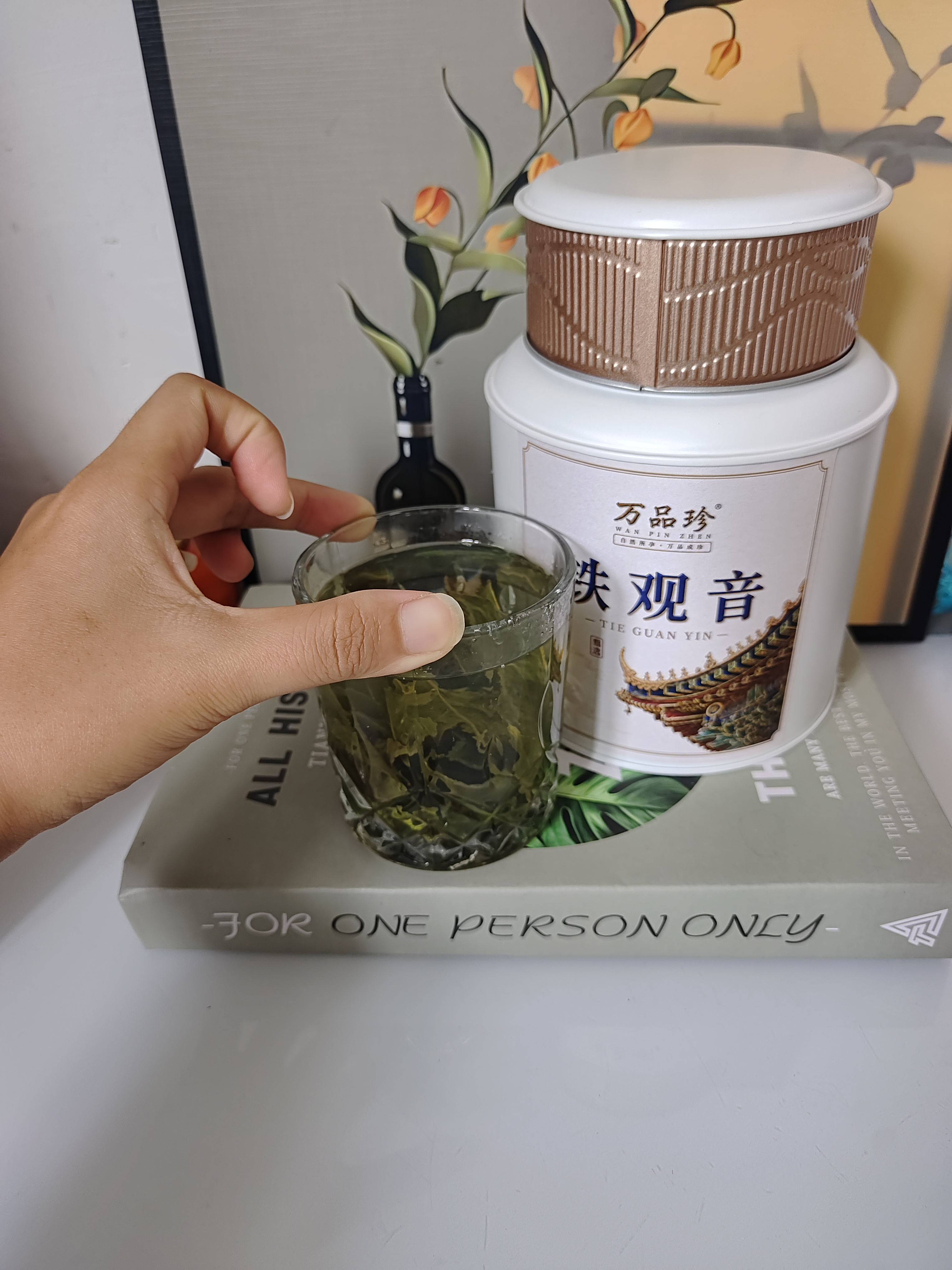 万品珍茶叶安溪铁观音乌龙茶2026新茶特级祥华兰花香中秋节茶叶礼盒500g 实拍图