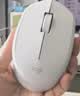 罗技（Logitech）M330 静音鼠标 无线鼠标 办公鼠标 右手鼠标 带无线微型接收器 白色 实拍图