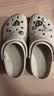 CROCS卡骆驰洞洞鞋男沙滩鞋|10001 骨白色-2Y2 40(250mm) 实拍图