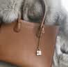 MICHAEL KORS【通勤经典】MERCER手提单肩斜挎托特包 大号 牛皮棕 轻奢礼物 实拍图