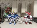 万代（BANDAI）SDEX红异端红迷惘拼装模型高达模型拼装顺畅 实拍图