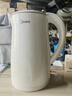 美的（Midea）电热水壶烧水壶1.7L304不锈钢0涂层双层隔热自动断电1500W养生冲奶2026新款 MK-SH17M130 实拍图