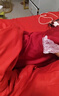 俞兆林新婚结婚情侣冰丝睡衣长袖春夏季大红男女士喜夏天家居服25年新款 NSYXX-Z4酒红 L 女款建议体重100-120斤 实拍图