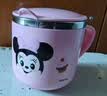迪士尼（Disney）儿童牛奶杯婴儿学饮杯不锈钢牛奶杯子宝宝幼儿上学专用喝水杯耐摔 实拍图