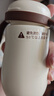 世喜小月龄保温杯316L不锈钢吸管水杯保温奶瓶棕杯套+鸭嘴+直饮吸管 实拍图