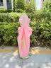 SEVEN ONLY OLINE小萌鲨儿童雨衣男童女孩防水防滑幼儿园专用新款宝宝 雨衣粉色【仅雨衣】 雨衣S码【身高90-100穿】 实拍图