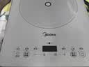 美的（Midea）家用电磁炉电陶炉电池炉2200W大功率猛火新型电磁灶一体微晶面板爆炒炒菜智能定时火锅炉MC-E22B60 实拍图
