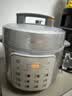 美的（Midea）有钛青瓷0涂层营养蒸电压力锅5L 智能预约多功能一体高压电饭锅MY-E5811G家用4-6人开盖火锅电饭煲 实拍图