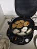 美的（Midea）电饼铛 双面加热烙饼锅早餐机 加大加深 智能可拆电饼档 烤肉煎饼薄饼机0氟钛陶升降烤盘JKC3086 实拍图