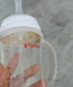 贝亲（Pigeon）自然成长翻盖直饮吸管 大童奶瓶330ml 经典款 18月+  AA278 实拍图