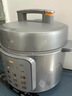 美的（Midea）有钛青瓷0涂层营养蒸电压力锅5L 智能预约多功能一体高压电饭锅MY-E5811G家用4-6人开盖火锅电饭煲 实拍图