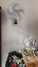 艾美特（AIRMATE）壁扇家用直流变频一级能效风大音轻商用电扇壁挂式广角摇头远程遥控定时工业电风扇 RD12 实拍图