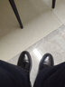 北欧图（BEIOUTU）男士商务休闲皮鞋正装舒适低帮系带英伦男鞋 581 黑色 44 实拍图