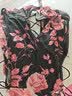 臻媚性感睡衣女大胆内衣镂空绑带连衣裙内裤套装 黑红 0533 实拍图