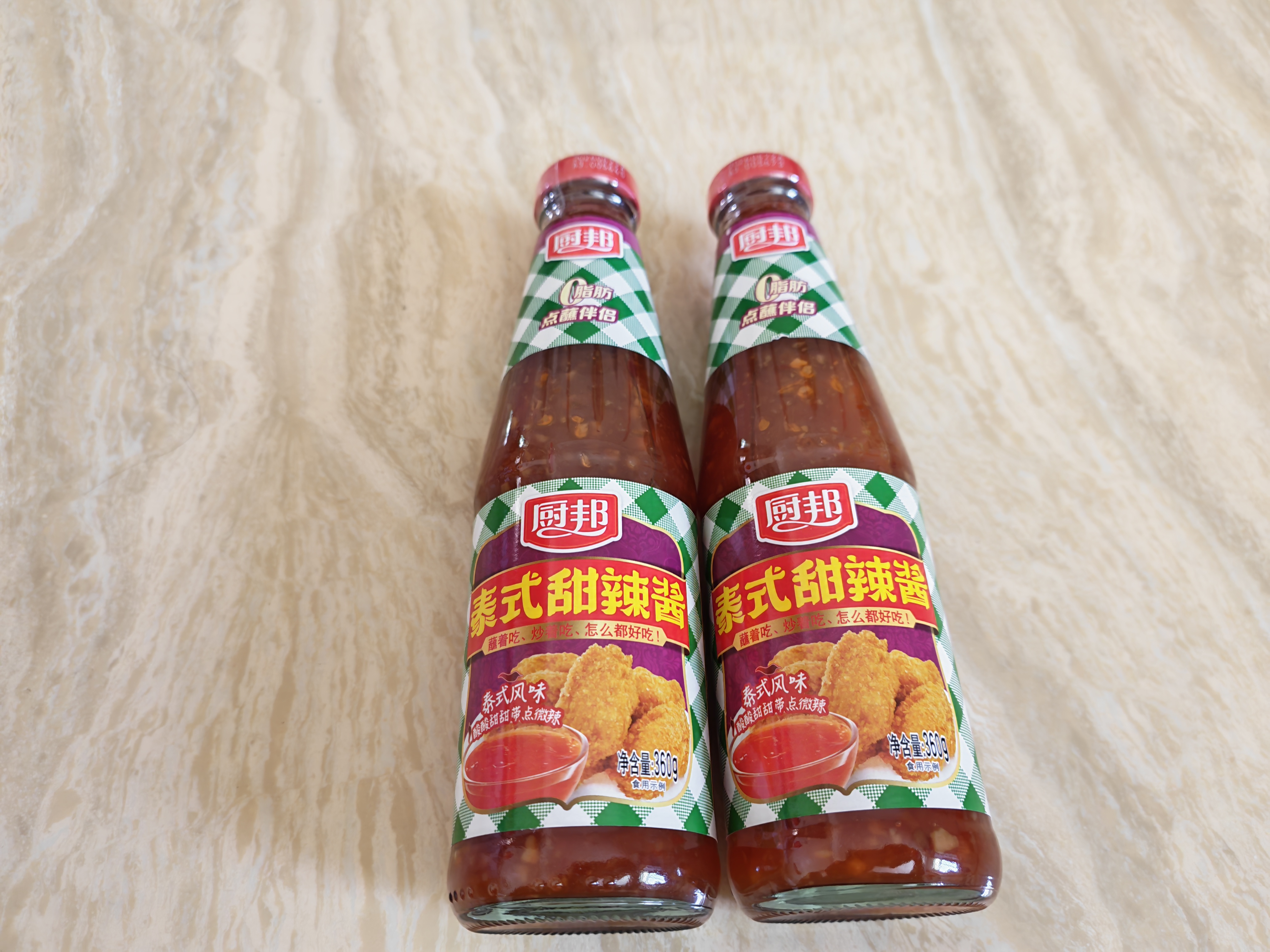 厨邦泰式甜辣酱360g 酸甜微辣 沙拉酱 烧烤酱 凉拌拌面 番茄酱 实拍图
