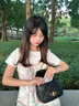 CinvaiKrose官方店小c&k包包女包2026新款斜挎包链条包女生日七夕情人节礼物 黑色Black【小号】送女友老婆女生走心 实拍图