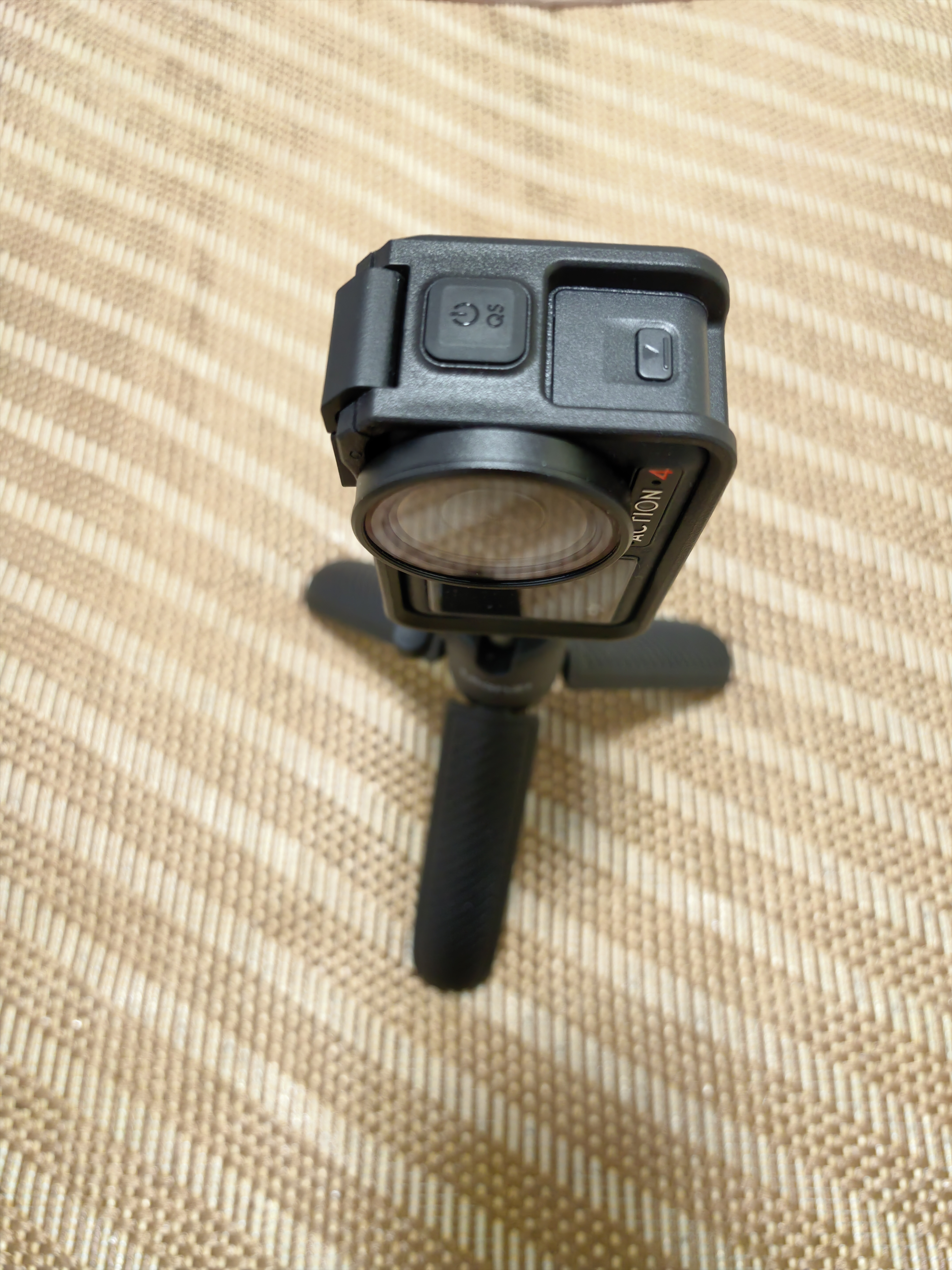 ulanzi优篮子MT66胶囊mini快挂三脚架拍照手柄大疆Action5pro/4/3运动相机背包夹POV视角拍摄 实拍图