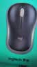 罗技（Logitech）M220 轻音鼠标 无线鼠标 办公鼠标 对称鼠标 带无线微型接收器 灰黑色 实拍图
