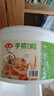 安井桶装手抓饼 葱香味 2250g 25片  家庭装葱油饼煎饼 速食早餐面点 实拍图