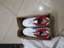 回力运动鞋牛筋底防滑训练鞋男女情侣鞋透气舒适学生比赛乒乓球鞋 WT100白红 40 (250mm) 尺码标准 实拍图