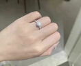 IDC河南人工培育钻石18K金钻戒星光六爪结婚铂金1克拉戒指送老婆礼物 PT950铂金【D色/VVS/3EX/上海IGI+NGTC双证书】 1克拉【重金版】 实拍图