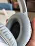 鹏谷适用于bose qc35二代耳罩博士qc45耳机罩原配耳机套小羊皮柔软海绵降噪25通用配件原配皮-灰色 实拍图